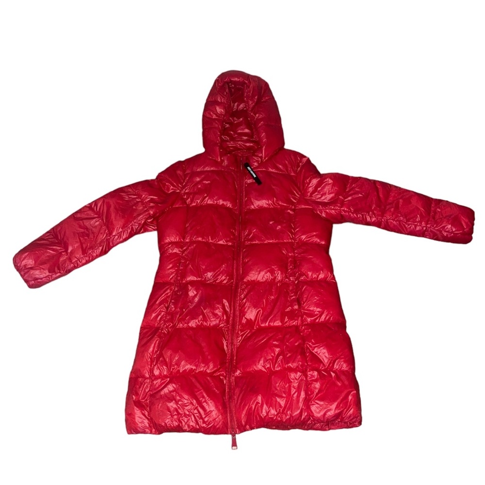 Juicy couture red puffer jacket size large